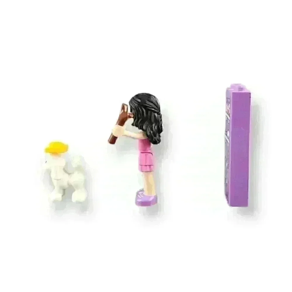 Lego Friends Doggy Day Care 41691 Emma Minifigure frnd357 & Poodle Dog 11575pb04